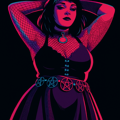 Black eyeliner &amp; Tits of DOOM!